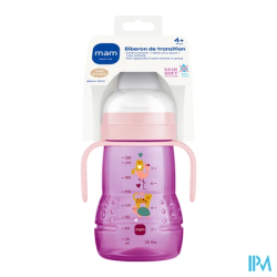 BIB MAM TRANSI FILLE SILIC 220ML