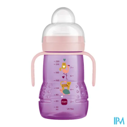 BIB MAM TRANSI FILLE SILIC 220ML