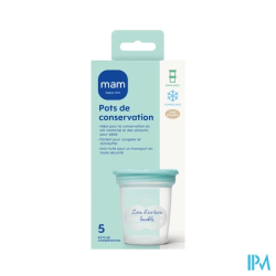 MAM POT CONSERVATION 120ML X5