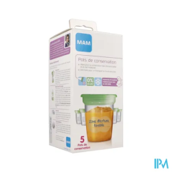 MAM POT CONSERVATION 120ML X5