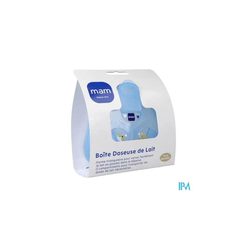 BOITE DOSEUSE MAM LAIT 3 COMPARTIM