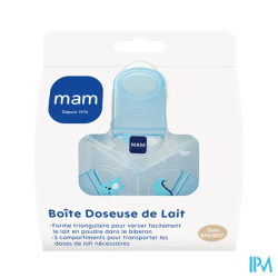 BOITE DOSEUSE MAM LAIT 3 COMPARTIM