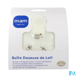 BOITE DOSEUSE MAM LAIT 3 COMPARTIM