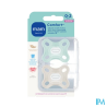 SUCET MAM COMFORT SILIC BLEU +0M 2