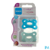 SUCET MAM COMFORT SIL BLEU 2-6M X2