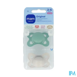SUCET MAM ORIGIN TEND SIL 2-6M X2