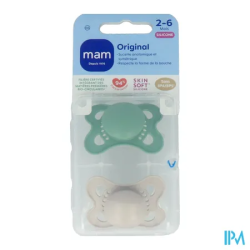SUCET MAM ORIGIN TEND SIL 2-6M X2