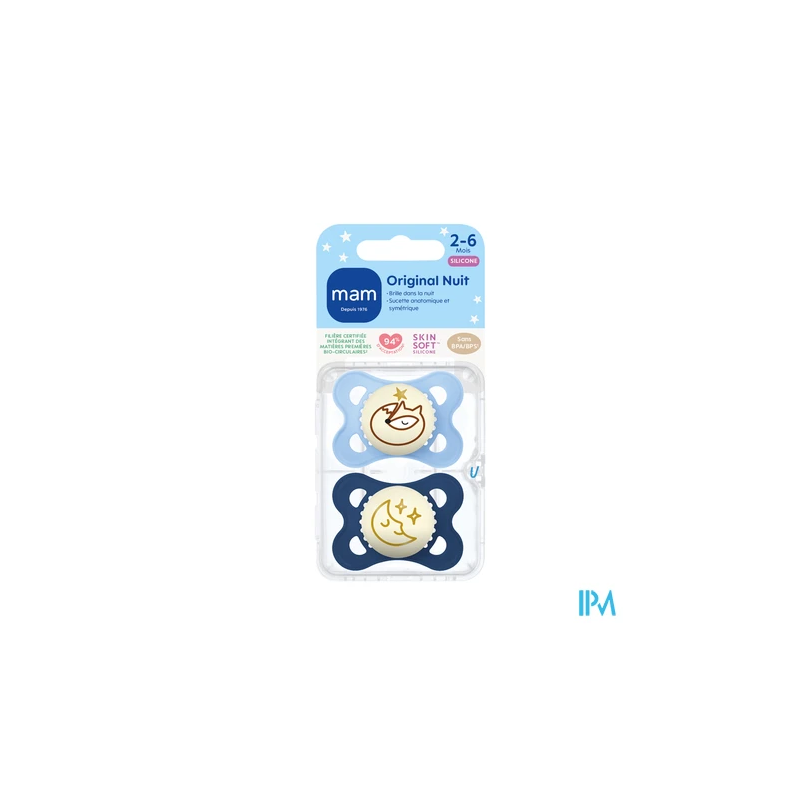 SUCET MAM ORIGINAL NUI SIL 2-6M X2