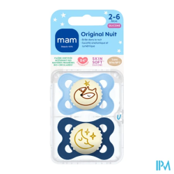 SUCET MAM ORIGINAL NUI SIL 2-6M X2