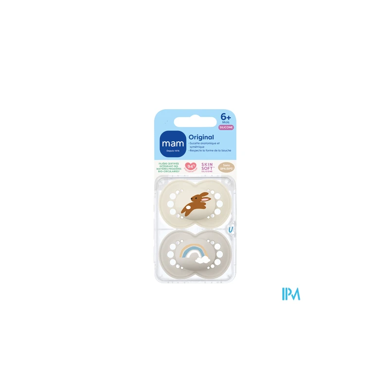 SUCET MAM ORIGIN NATUR SIL 6+M X2