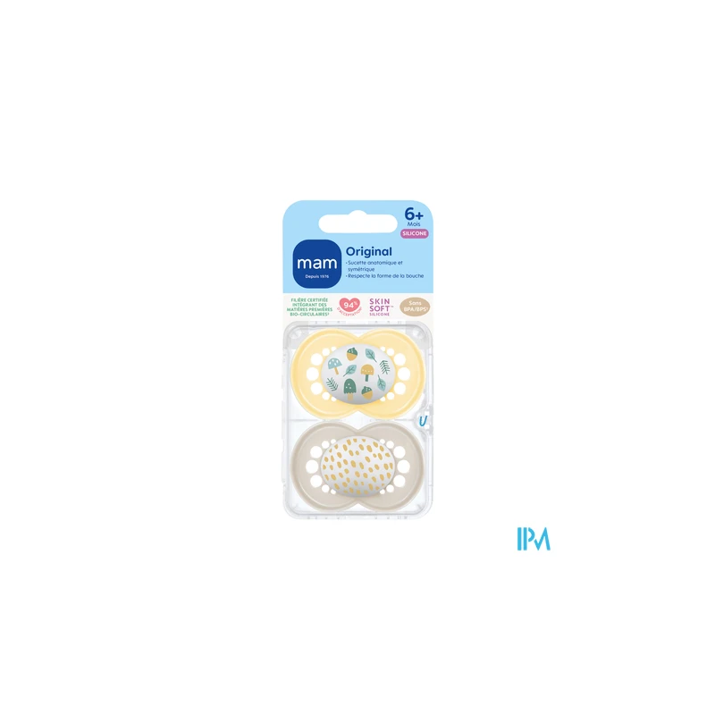 SUCET MAM ORIGINAL SIL 6+M X2