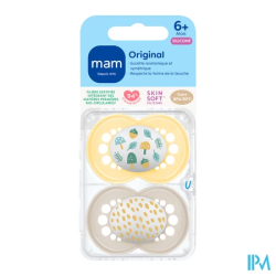 SUCET MAM ORIGINAL SIL 6+M X2