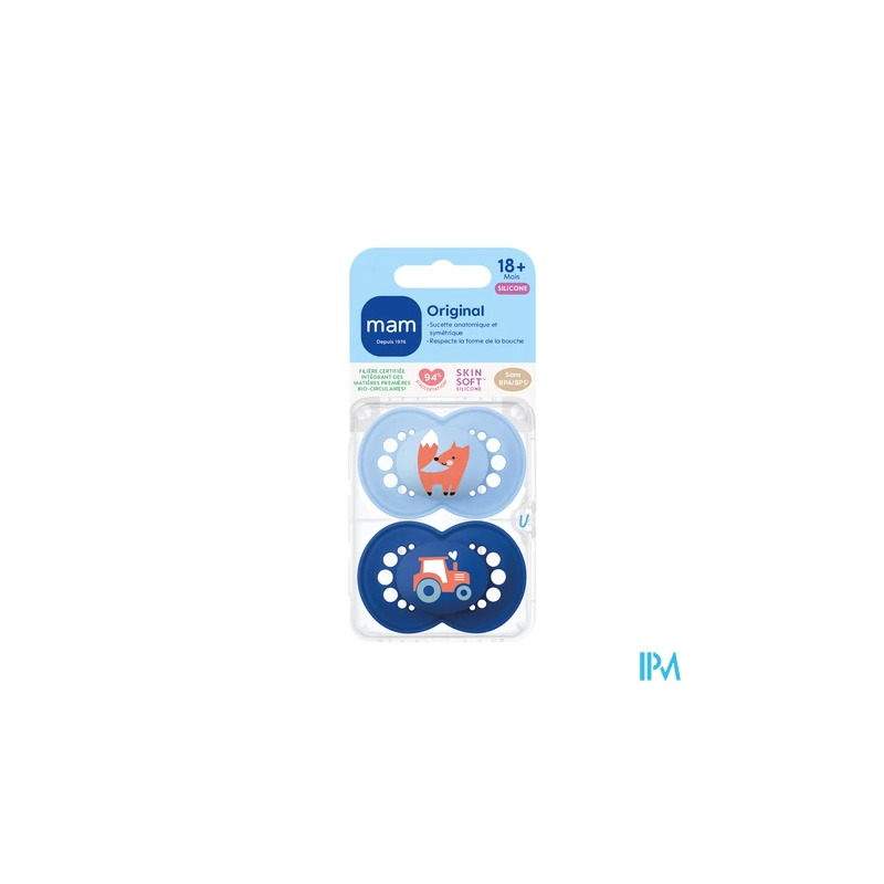 SUCET MAM ORIGIN NATUR SIL 18+M X2