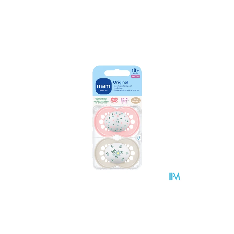 SUCET MAM ORIGINAL SIL 18+M X2