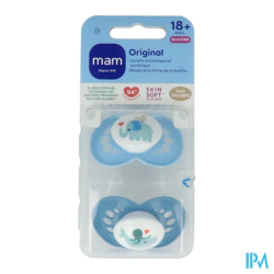 SUCET MAM ORIGINAL SIL 18+M X2