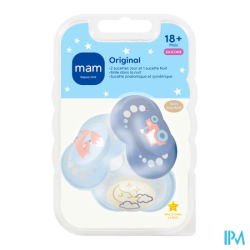 SUCET MAM ORIGIN BLEU SIL18+M X3