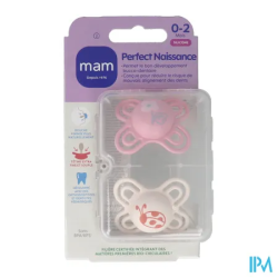 SUCET MAM PERFECT SIL 0-2M X2