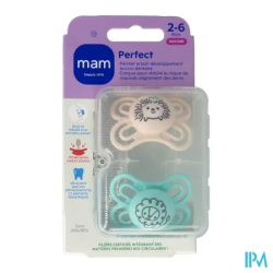 SUCET MAM PERFECT SIL 2-6M X2