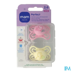 SUCET MAM PERFECT SIL 2-6M X2