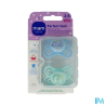 SUCET MAM PERFECT NUIT SIL 2-6M X2