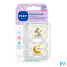 SUCET MAM PERFECT NUIT SIL 2-6M X2