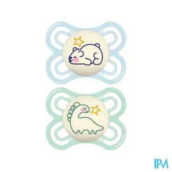 SUCET MAM PERFECT NUIT SIL 2-6M X2