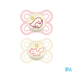 SUCET MAM PERFECT NUIT SIL 2-6M X2