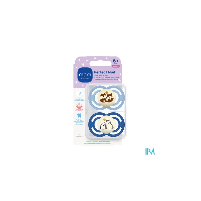 SUCET MAM PERFECT NUIT SIL 6+M X2