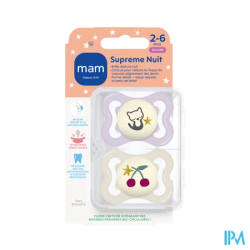 SUCET MAM SUPREME NUIT SIL 2-6M X2