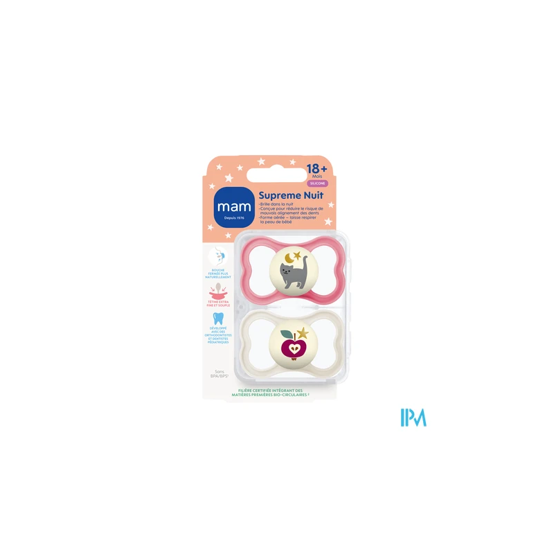 SUCET MAM SUPREME NUIT SIL 18+M X2