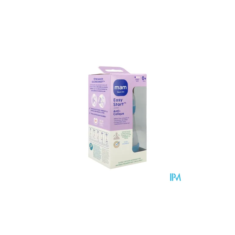 MAM BIB E ST A/COL OCEAN D1 160ML