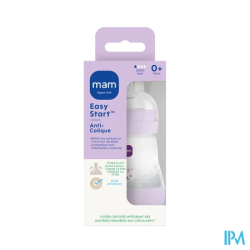 MAM BIB E ST A/COL LILAS D1 160ML