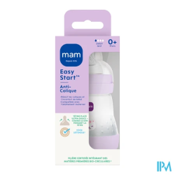 MAM BIB E ST A/COL LILAS D1 160ML