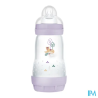 MAM BIB E ST A/COL LILAS D2 260ML