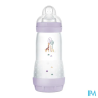 MAM BIB E ST A/COL LILAS D3 320ML