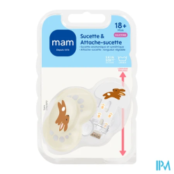 KIT SUCET+ATTACHE MAM SILIC 18+M