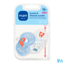 KIT SUCET+ATTACHE MAM SILIC 18+M