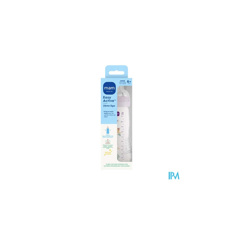 BIB MAM E ACTIV LILAS DEB X 330ML