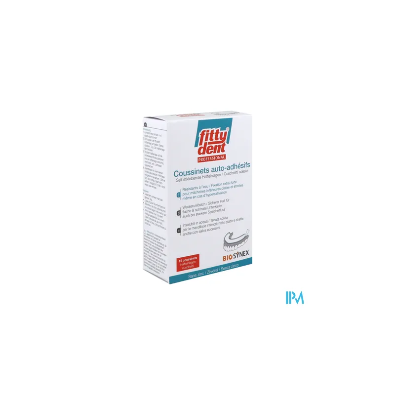 FITTYDENT PRO COUSSINET ADHESIF 15