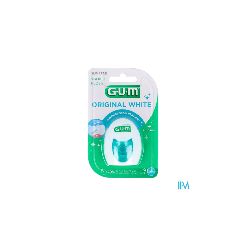 GUM ORIGINAL WHITE FIL 2040 30M