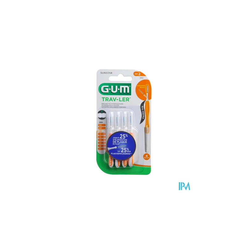 GUM TRAVLER BROSSET 0,9MM 1412 X4