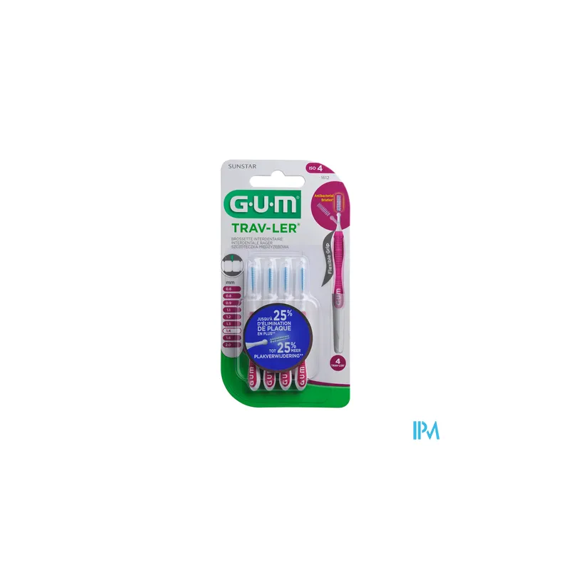 GUM TRAVLER BROSSET 1,4MM 1612 X4