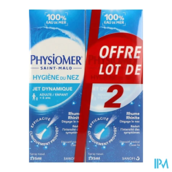 PHYSIOMER SOL JET DYNAMIQ 135ML X2