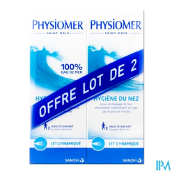 PHYSIOMER SOL JET DYNAMIQ 135ML X2