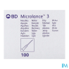 BD MICROLANC.HYPO 40MM 18G