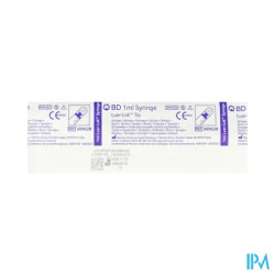 SER BD PLASTIPAK 3P 1ML X100