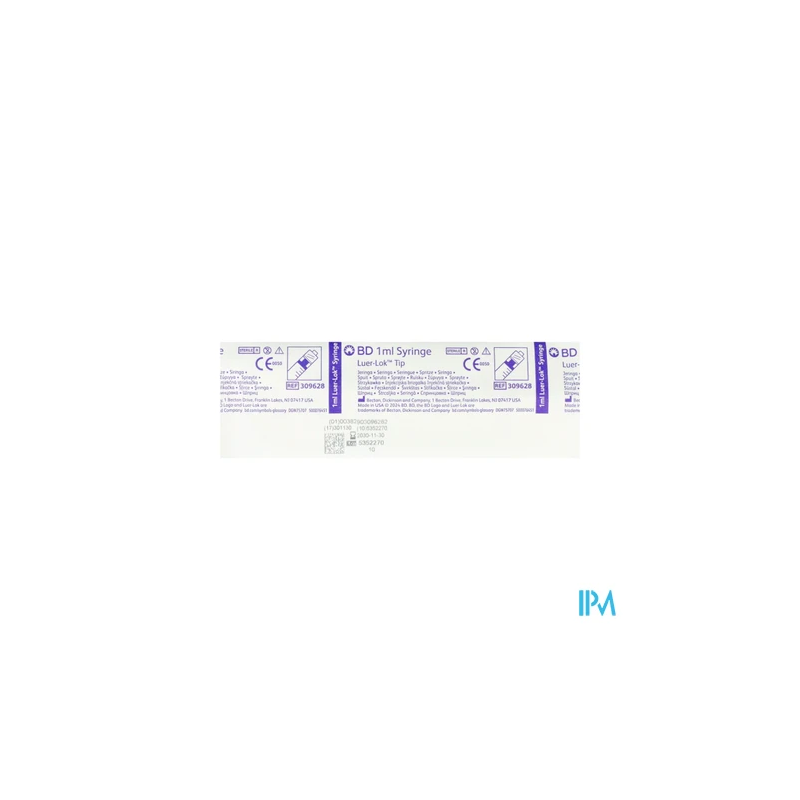 SER BD PLASTIPAK 3P 1ML X100