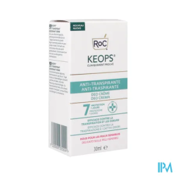 KEOPS DEOD CR A/TRANSPIRANTE 30ML