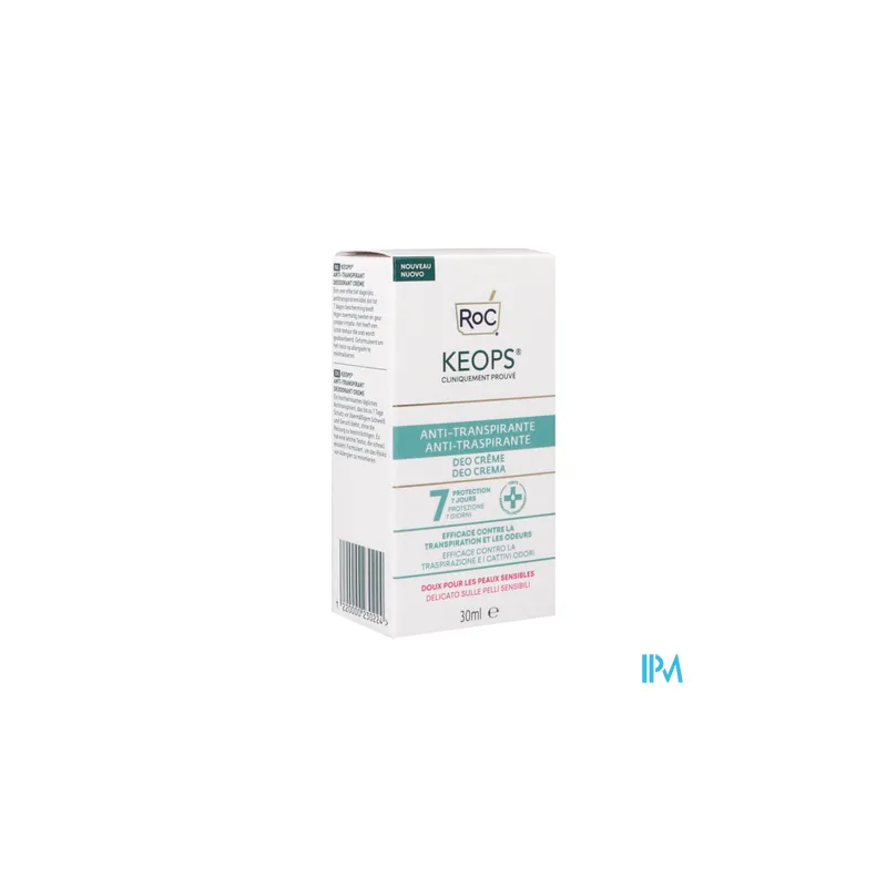 KEOPS DEOD CR A/TRANSPIRANTE 30ML