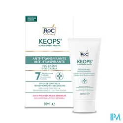 KEOPS DEOD CR A/TRANSPIRANTE 30ML